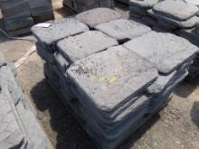 Tumbled Garden Path/Pavers - 2'' x Assorted Large Sizes, 132 Sq. Ft., Sold