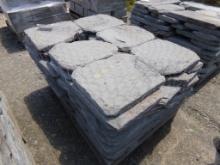 Tumbled Garden Path/Pavers - 2'' x Assorted Large Sizes, 132 Sq. Ft., Sold