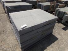Thermaled Driveway Pavers - Pattern, 2 1/2'' Thick x 12'' x 12'' Up To 24''