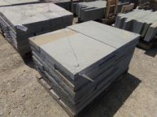 Thermaled Driveway Pavers - Pattern, 2 1/2'' Thick x 12'' x 12'' Up To 24''