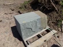 Natural Face Stone Bench 24'' x 36'' x 24''