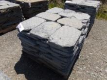 Tumbled Garden Path/Pavers - 2'' x Large Sizes, Mostly 12'' x 18'', 146 Sq.