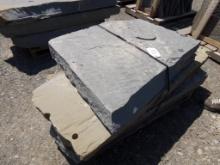 (3) Full Color Quarry Steppers - 5'' x 3' - 5' x 4' - 5'  Assorted Lengths,