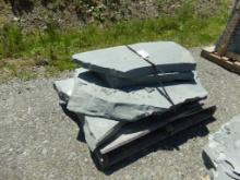 (4) Blue Quarry Steppers - 3'' x 2' -3' x 3' - 5' Assorted Lengths, Sold by