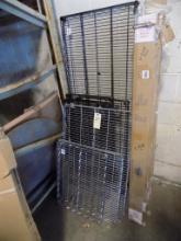 Group of Assorted Wire Racking with (5) Boxes of New Legs Including 2 Tier