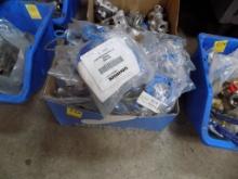 Tote Full of Safety Restrant Cables Tie Down Lanyards