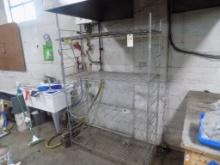 4 Tier 48'' x 24'' Wire Shelf