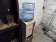 Water Dispenser with 3/4 Full Water Bottle (Back Room)