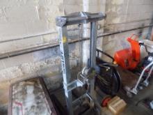 Genie Lift Model #8 Material Lift, Hand Crank, SN 884-9272