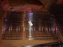 (10) 48'' x 18'' Wire Metal Shelves ( 10 X BID PRICE)