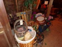 Large Group Of Misc. Decorations (To The Right Side Of Lot 162), Plastic Tr