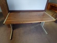 62'' x 30'' x 30'' Metal Drafting Style Desk