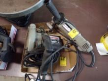 (2) Porter Cable Corded Power Tools - 6'' Heavy Duty Circular Saw and 4 1/2