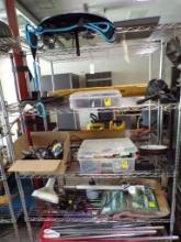 Contents of Wire Shelf (Marked F) - Double Loop End Cable Sling, Small Pall