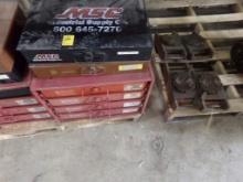 (6) Assortment Drawers Of SAE Set Screws And Cap Screws (Pallet Rack)