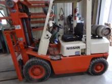 Nissan 5000 Forklift, Propne Or Gasoline (Currently Running On Gasoline But