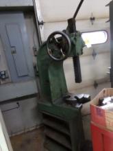 Atlas No. 402 Arbor Press On Cast Iron Stand (Very Heavy, Plan Accordingly)