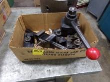Dorian CXA Quick Change Tool Post And (5) Tool Holders, Includes Some Tools