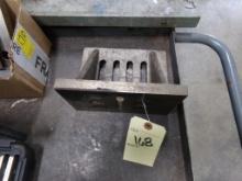 5'' x 6'' x 8'' Slotted Angle Plate, Cast Iron