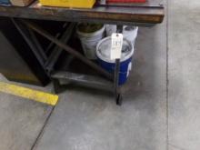 Steel Leg Wood Top Work Bench, 36'' x 48'' x 33''