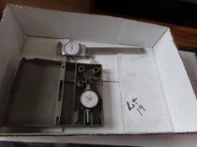 Mitutoyo 6'' Calipers and Mitutoyo .0005'' Test Indicator in Case