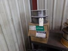 (5) Spools of .045'' Weldind Wire, Some Partial, Some New, Some Cored, Some