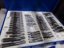 110 Pieces (Incomplete) Metric/SAE Tap Set (Blue Case)