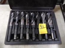 Silver & Demming Drills In Case, (8) Drills