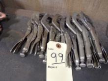 Group Of Small Vise Grip C-Clamps (6) Pieces