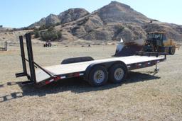 2011 HW Bumper Flatbed Trailer