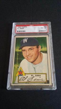 1952 Topps #93 Al Sima
