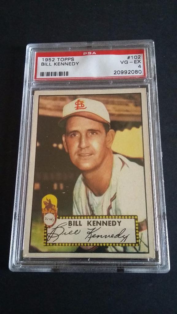 1952 Topps #102 Bill Kennedy