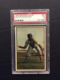 1953 Bowman Color #98 Hector Rodriquez
