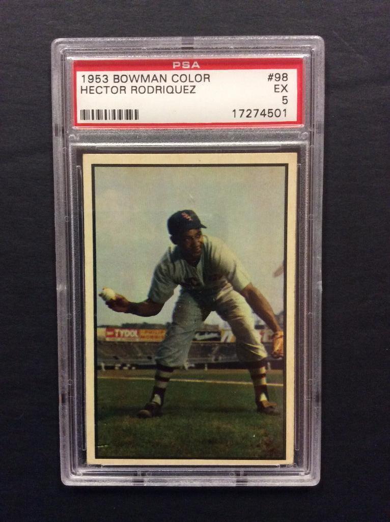 1953 Bowman Color #98 Hector Rodriquez