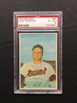 1954 Bowman #69 Clint Courtney