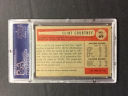 1954 Bowman #69 Clint Courtney