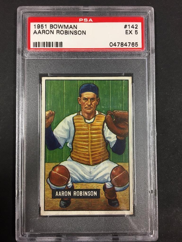1951 Bowman #142 Aaron Robinson