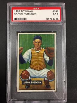 1951 Bowman #142 Aaron Robinson