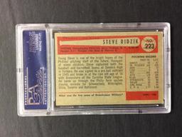 1954 Bowman #223 Steve Ridzik