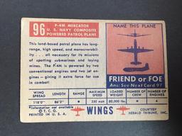 1952 Topps Wings Friend or Foe #96 P4M Mercator