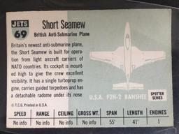 1956 Topps Jets #69 Short Seamew