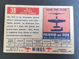 1952 Topps Wings Friend or Foe #38 PE-2