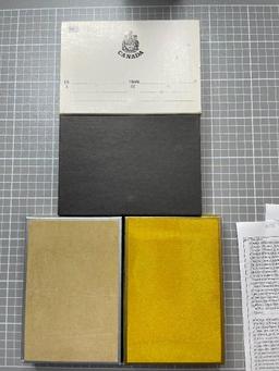CANADA: 1974, 1977, 1978 & 1980 Double Dollar sets (4 sets total).