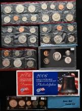 1951S year set in Capital Holder: 1968D, 1980, 1981 & 2006 US Mint Sets; 1983 US Denver Mint
