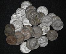 $2.00 face value in US 1945P war nickels.
