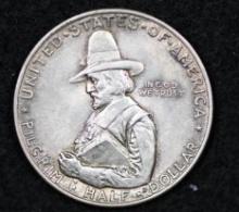 1920 Pilgrim Silver Classic Commemorative half dollar (1pcs).