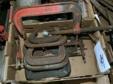 Assortment C-clamps