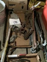 Lincoln 1.5-Ton Ratchet Come-a-long & Turn Buckles