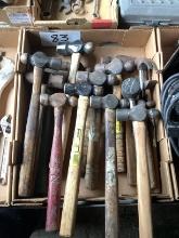 Lg. Quantity Of Hammers