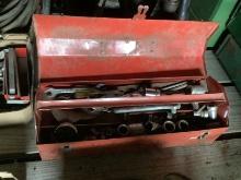 Tool Box & Assorted Sockets